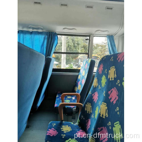 Ônibus escolar primário usado Yutong 6379 37 assentos